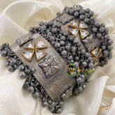 Oxidized Kolhapuri Bangles- Stone -S532